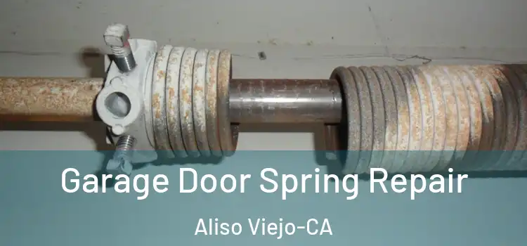  Garage Door Spring Repair Aliso Viejo-CA